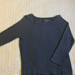 LOFT Dark Grey Top